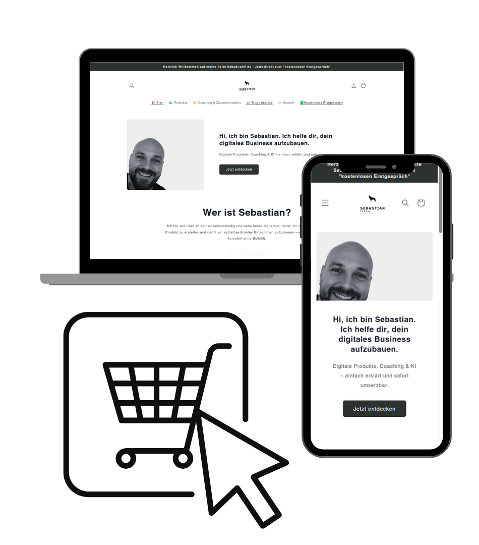 Fertiger Shop für digitale Produkte - ReadyStart.de