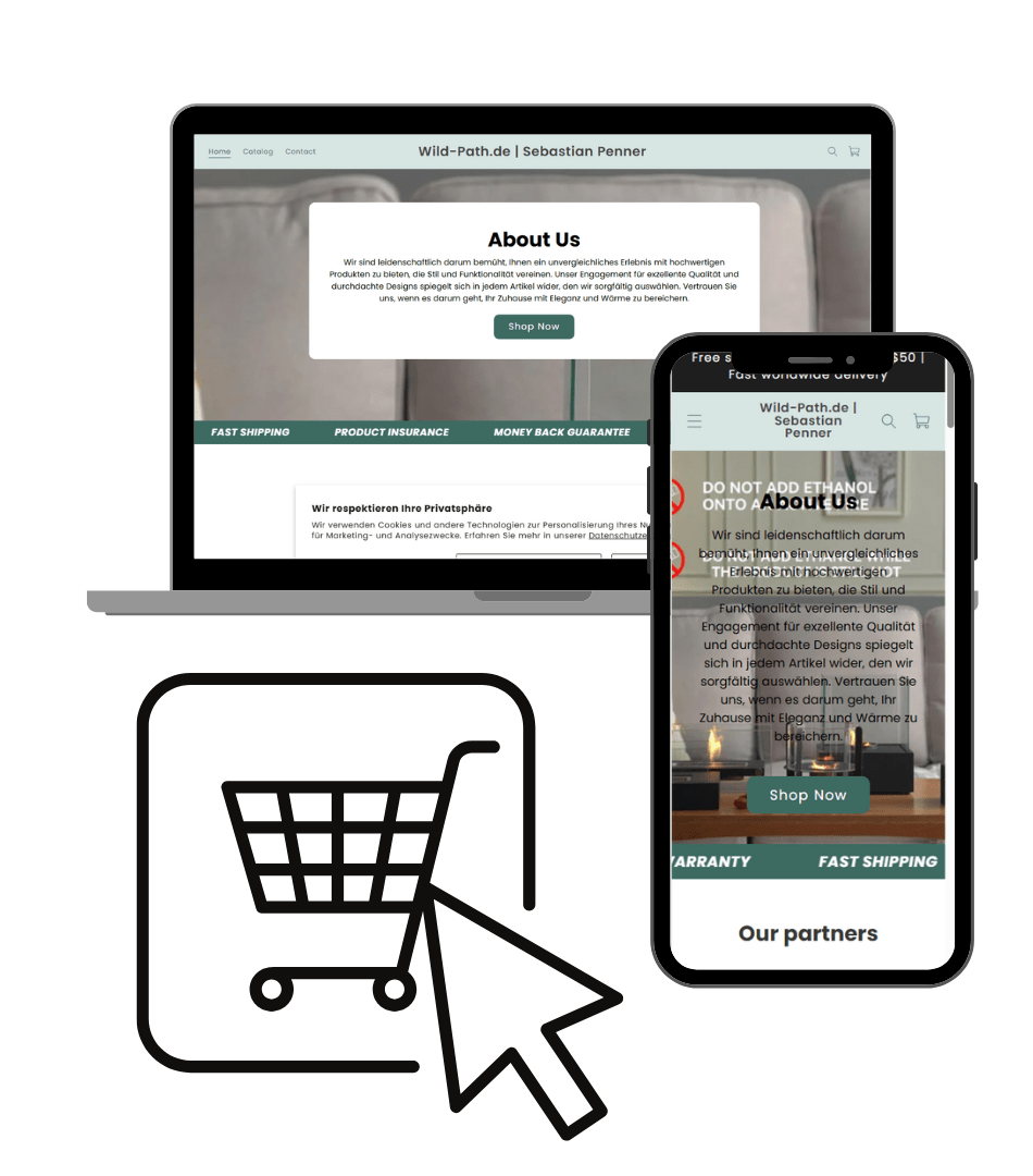 Fertiger Shop für digitale Produkte - ReadyStart.de